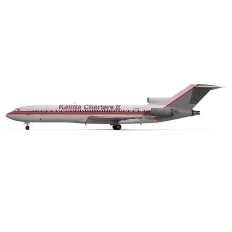 Boeing 727 200 Kalitta Air Aparejado Modelo 3D 149 Max Free3D