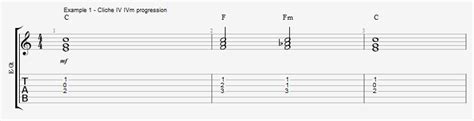 Iv Minor Chords In A Major Key Jens Larsen