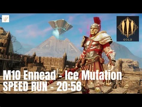 New World Speed Run M10 Ennead Ice Gold Tank POV YouTube