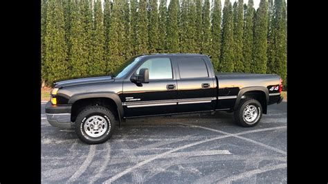 2005 Chevrolet Silverado 2500hd Crew Cab Lly Duramax Youtube