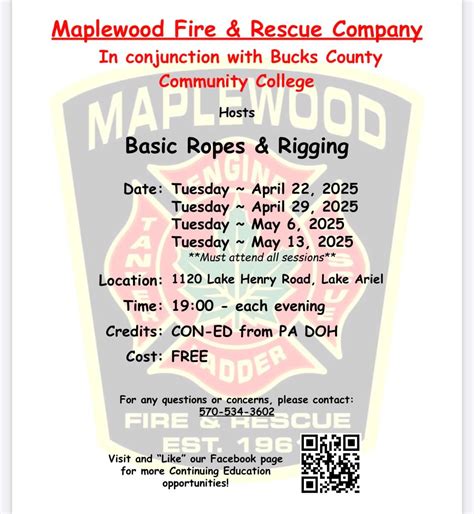 Maplewood Fire and Rescue Company | Lake Ariel PA