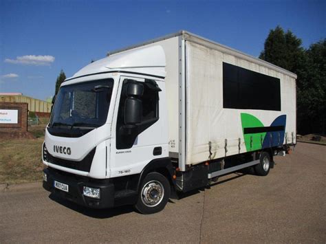 2017 17 IVECO EUROCARGO 75 160 7 5 TON CURTAINSIDER TUCKAWAY TAIL