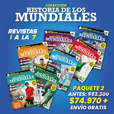 Historia de los MundialesPaquete 2 – Ediycon – Kyosco virtual