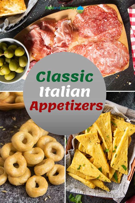 Elegant Italian Appetizers A Classic Italian Appetizer On A Dark