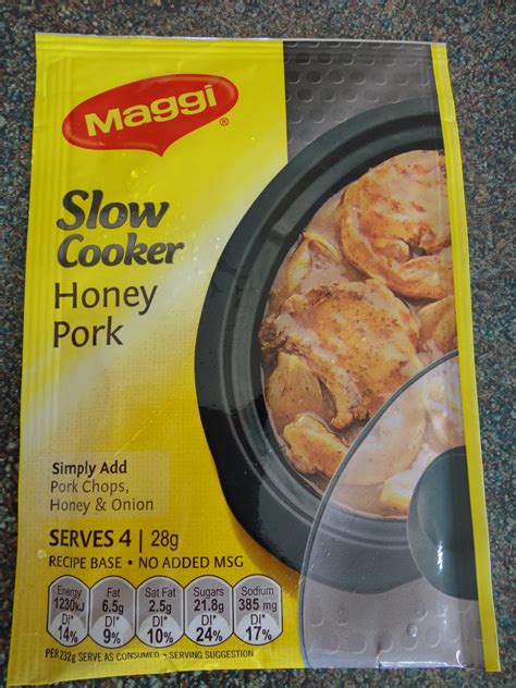 Bigideasjust4u Maggi Slow Cooker Honey Pork