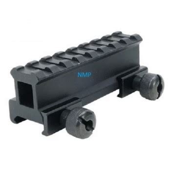 Mm Weaver Picatinny Riser Mount For Scopes And Optics Weaver