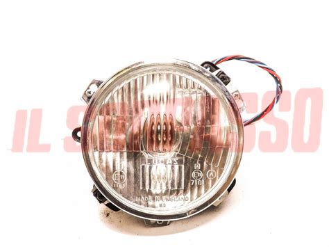 Gruppo Ottico Faro Fanale Austin Mini Triumph Originale Lucas