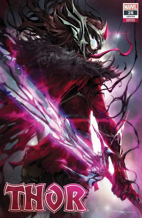 THOR #28 Venomized Virgin Variant VENOM — Romping Comics