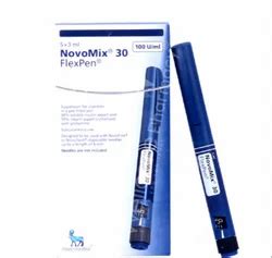 Insulin Aspart Protamine 70 Insulin Aspart 30 3ml Novomix30 At Best