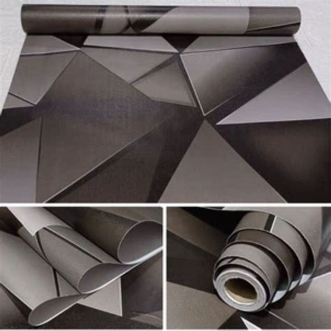 Jual Wallpaper Dinding Segitiga 10 M 10 Meter 45 Cm X 10 M Wallpaper