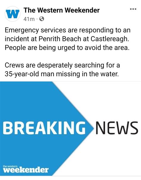 Penrith beach drowning, avoid area : r/Penrith