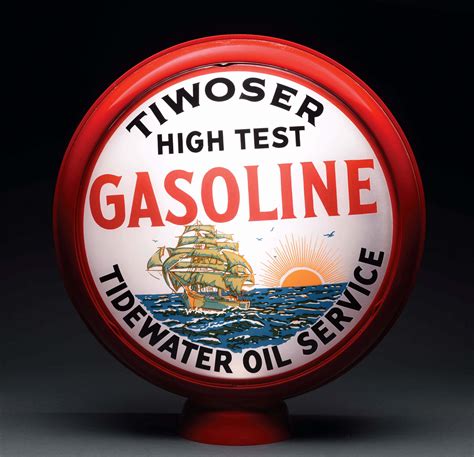 Lot Detail - TIDEWATER OIL SERVICE TIWOSER HIGH TEST GASOLINE 15