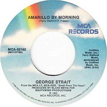 George Strait - Amarillo by Morning - Reviews - Album of The Year