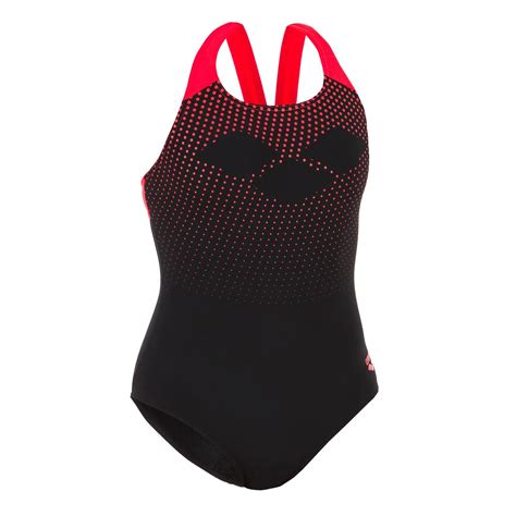 maillot de bain une pièce natation Arena Swim Pro Back noir rouge Arena