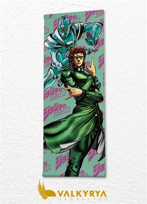 Loneta Jojos Bizarre Adventure Noriaki Kakyoin And Hierophant Green