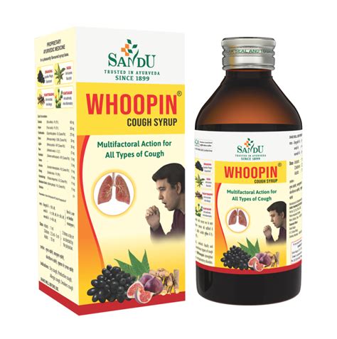 Buy Ayurvedic Syrup For Dry And Wet Cough Sandu Whoopin Syrup