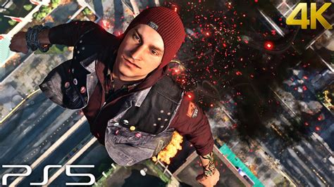 Infamous Second Son Ps Ultra Hd Gameplay K Youtube