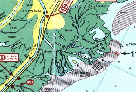 A Look at East Matagorda Bay - Map of East Matagorda Bay