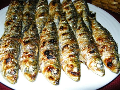 Sardinas Asadas A La Parrilla