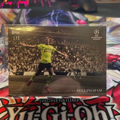 Topps Simplicidad UEFA Champions League Jude Bellingham Gold Parallel 1