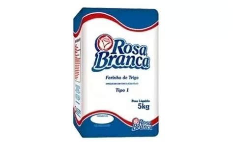 Farinha De Trigo Tipo 1 Rosa Branca 5kg MercadoLivre