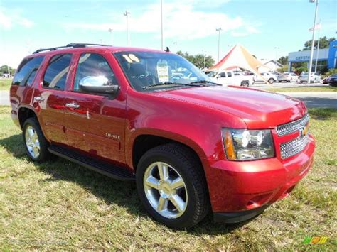 Crystal Red Tintcoat 2014 Chevrolet Tahoe Ls Exterior Photo 98005183