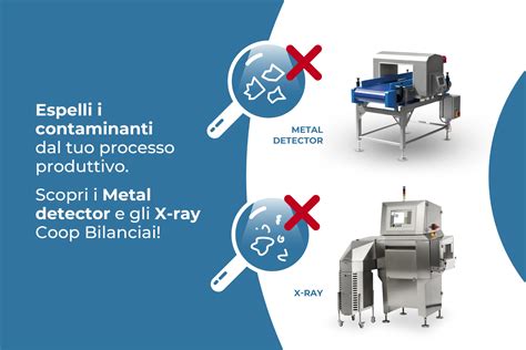 Metal Detector E X Ray Elimina I Contaminanti