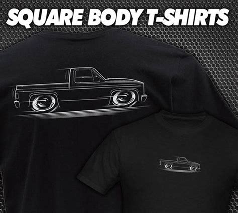 Square Body Truck T Shirt Chevy Gmc 1973 1974 1975 1976 1977 Etsy