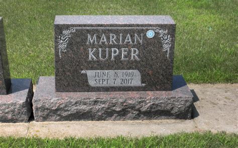 Marian Jesh Kuper Homenaje De Find A Grave