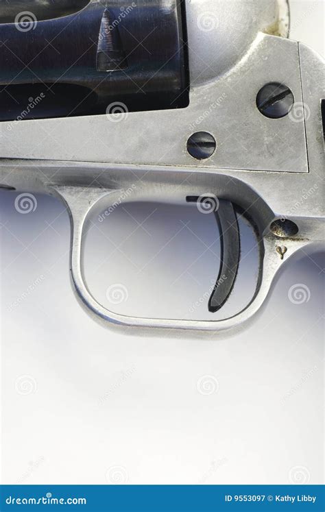 Revolver Trigger stock image. Image of handgun, trigger - 9553097