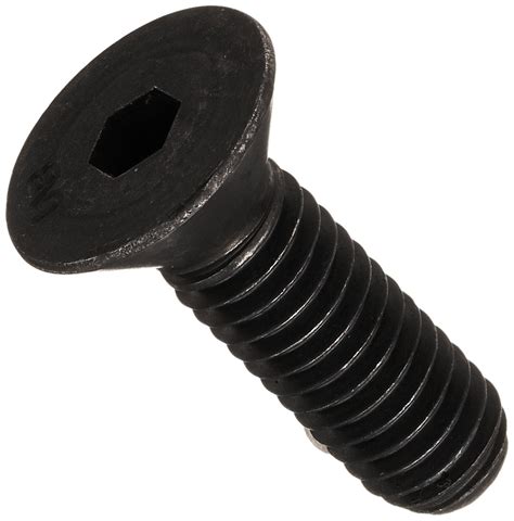 Unbrako Alloy Steel Socket Cap Screw Black Oxide Finish Flat