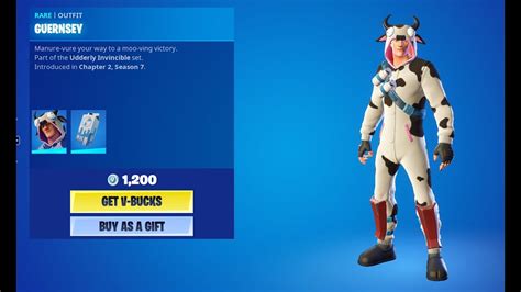 New Guernsey Outfit Fortnite Item Shop June 8 2021 Youtube