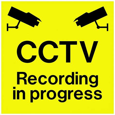 Cctv Signs Cctv Update