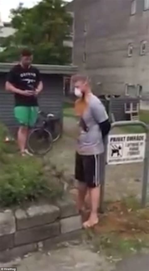 Danish Man Set On Fire After Traditional Prank Goes Wrong Daily Mail