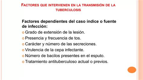 Tuberculosis Latente Dr Casanova Ppt