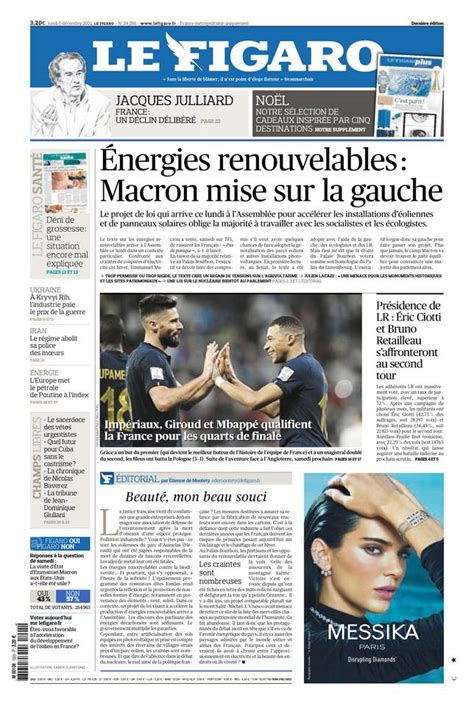 Le Figaro Dition Num Rique Du D Cembre