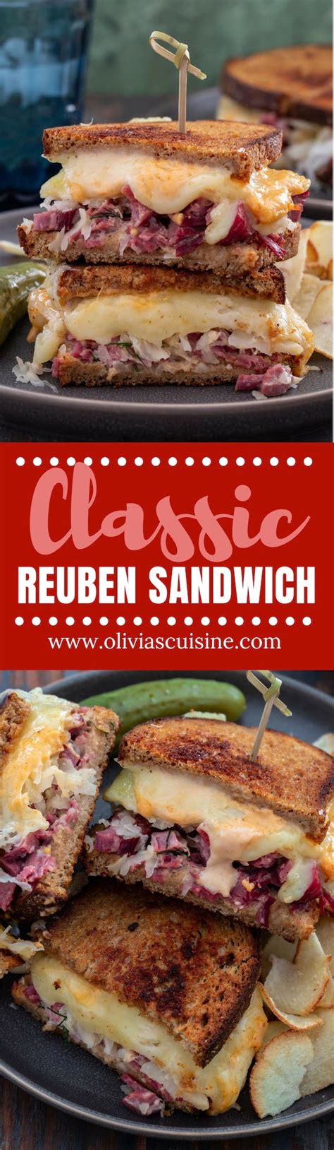 How To Make A Classic Reuben Sandwich Olivia S Cuisine