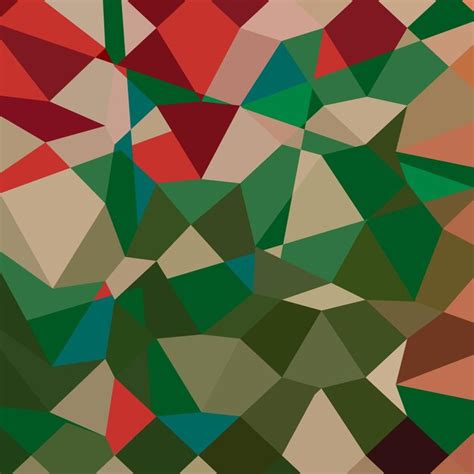 Premium Vector Amazon Green Abstract Low Polygon Background