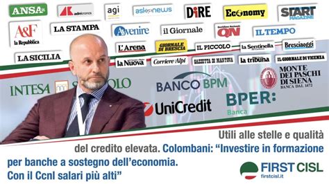 First Cisl Banche Macinano Utili La Stampa Rilancia Lanalisi Della