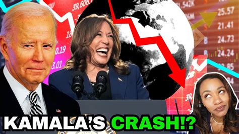 Market Takes A Dive Kamala Harris Reacts Youtube