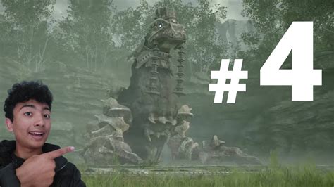 Shadow Of The Colossus Ps Parte Enfrentando Quarto Colosso Youtube