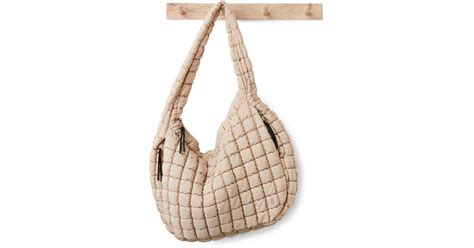 Fp Movement Quilted Carryall Bag In Natural Lyst