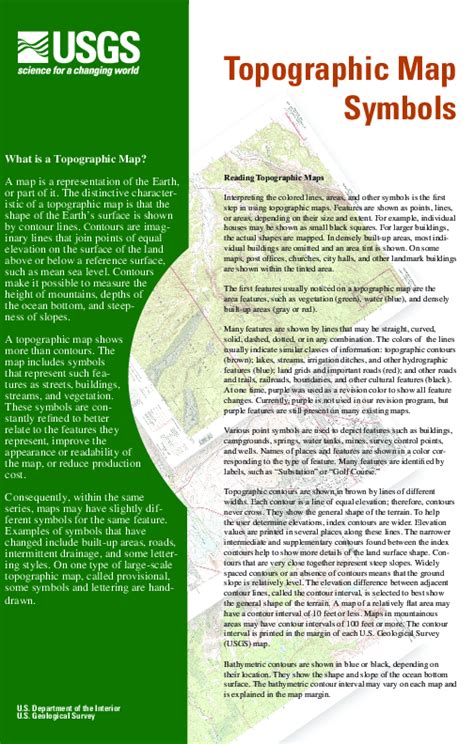 (PDF) What is a Topographic Map