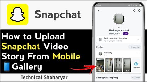 Snapchat Pe Video Story Kaise Lagaye How To Set Video Story On