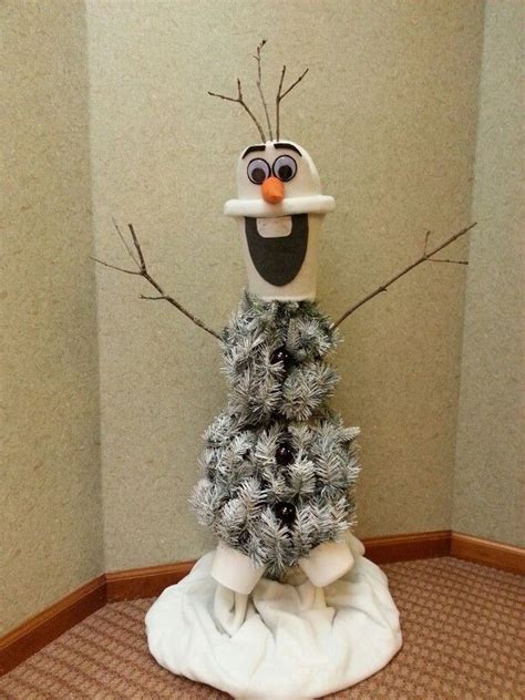 Olaf christmas tree! | Blue christmas tree decorations, Frozen ...