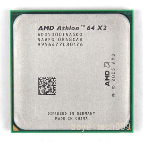 Amd Athlon 64 X2 5000 Cpu 26ghz 1000mhz Socket Am2 Ado5000iaa5do Ado5000iaa5du 683728128135 Ebay