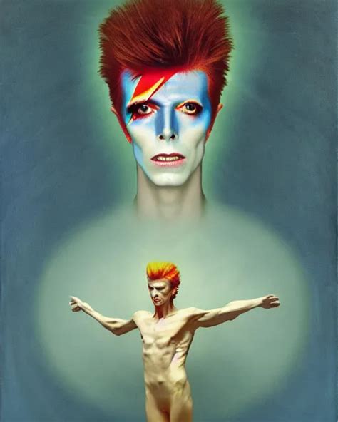 David Bowie As A Ziggy Stardust Levitating And Stable Diffusion Openart