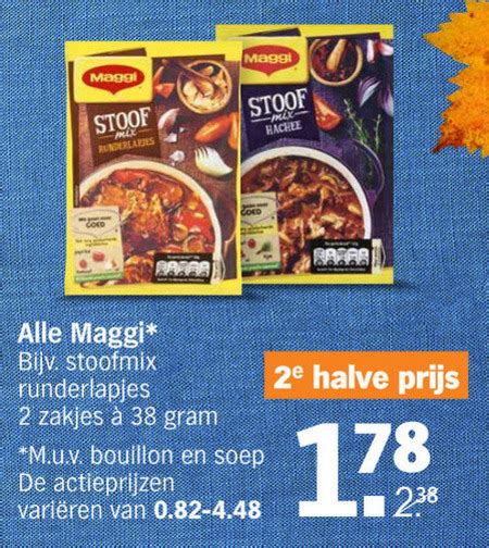 Maggi Maaltijdmix Folder Aanbieding Bij Albert Heijn Details