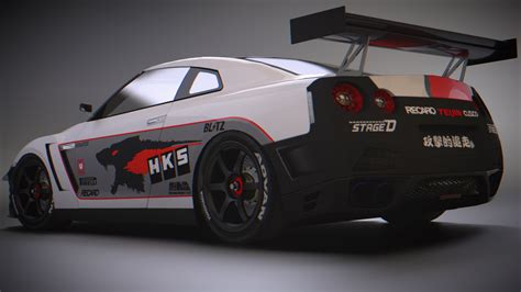 Nissan Gt R R35 Hks Wolf By Bfg 9krc On Deviantart