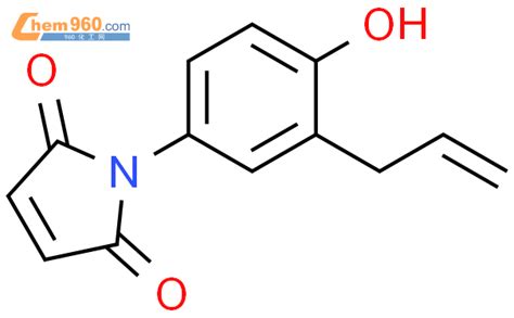 139327 87 0 1H Pyrrole 2 5 dione 1 4 hydroxy 3 2 propenyl phenyl 化学